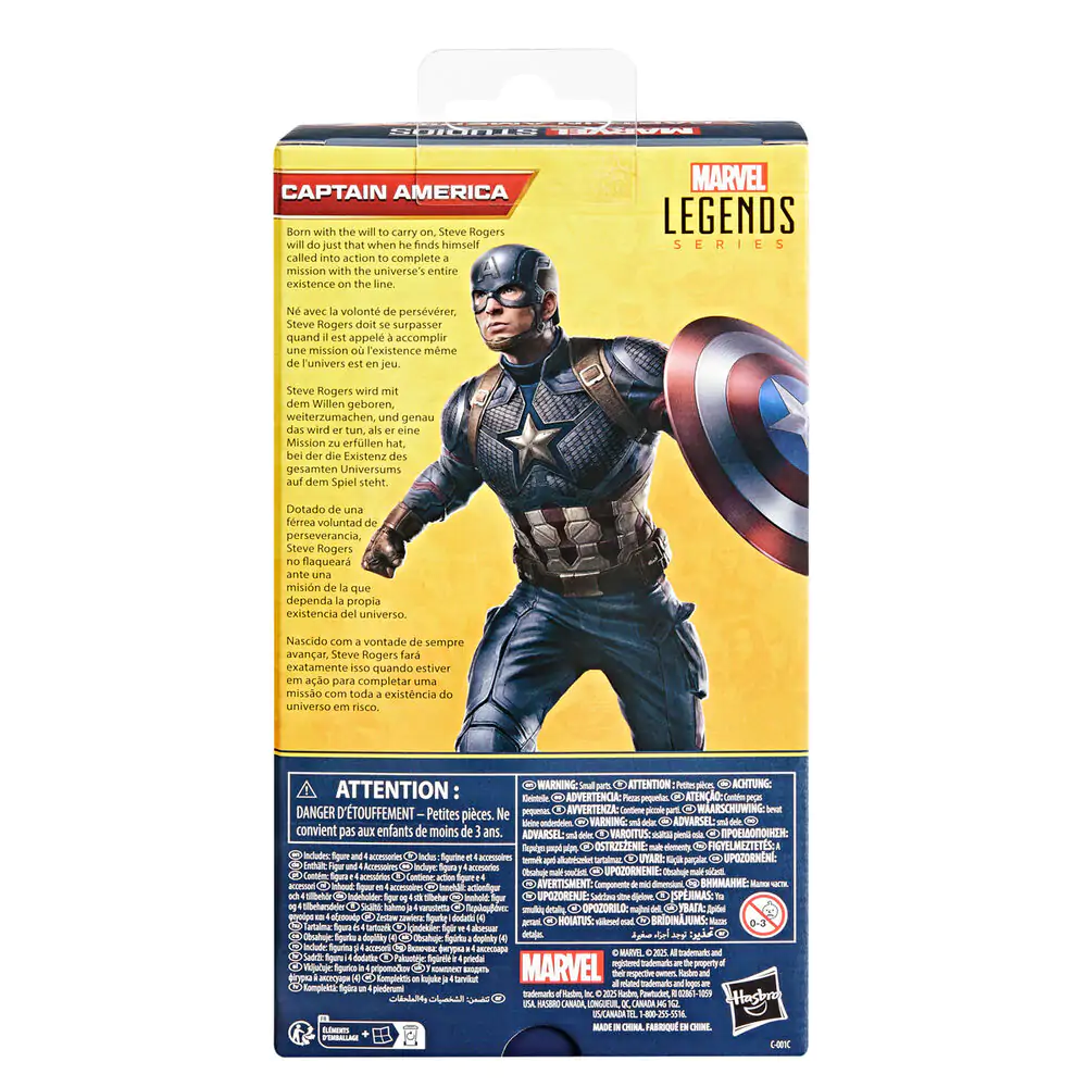 Marvel Legends Series Avengers: Endgame Captain America figúrka 15 cm termékfotó