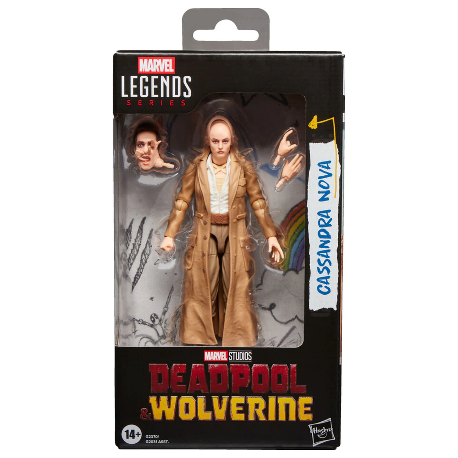 Marvel Legends Series Deadpool & Wolverine figúrka Cassandra Nova 15cm produktová fotografia