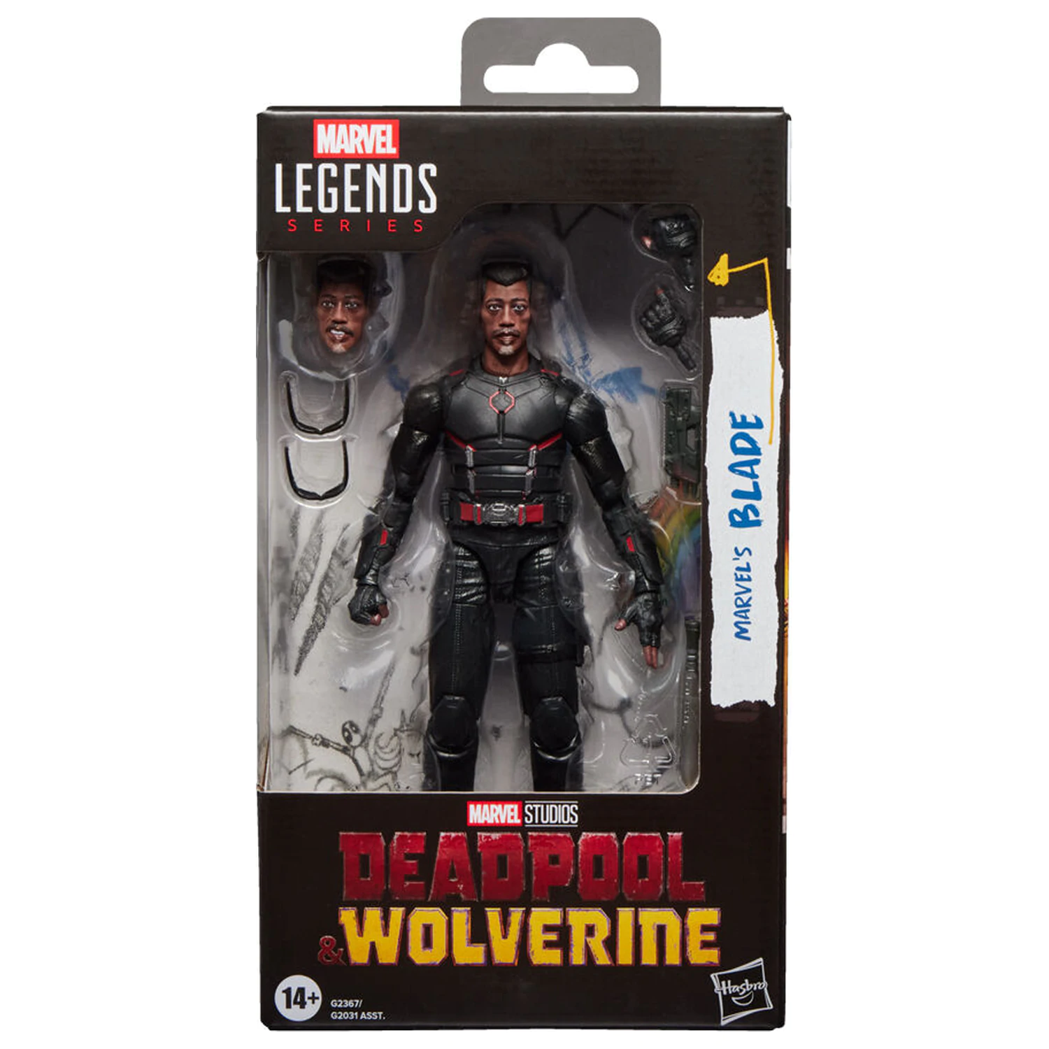 Marvel Legends Series Deadpool & Wolverine Marvel's Blade figúrka 15 cm produktová fotografia