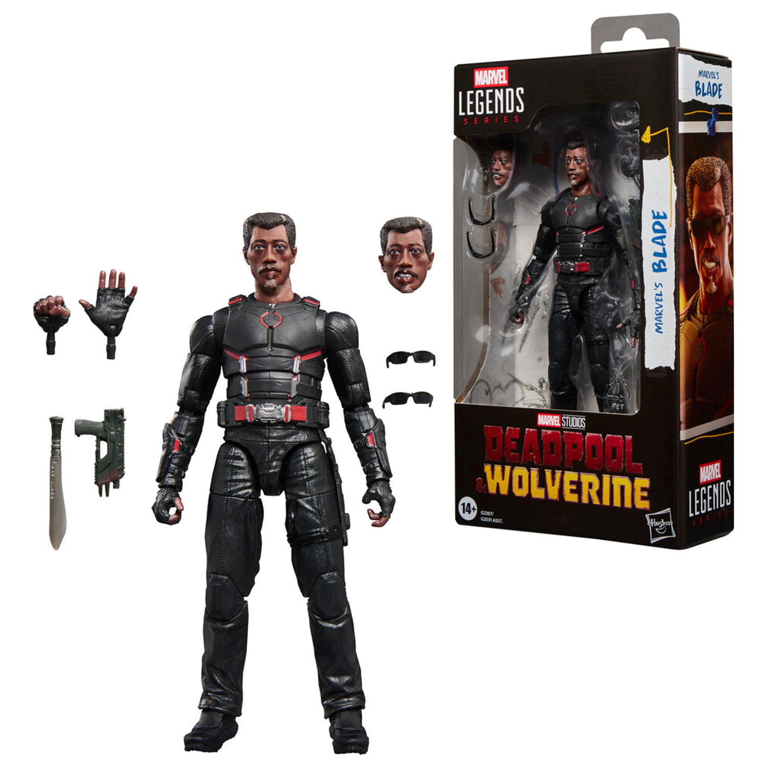 Marvel Legends Series Deadpool & Wolverine Marvel's Blade figúrka 15 cm produktová fotografia