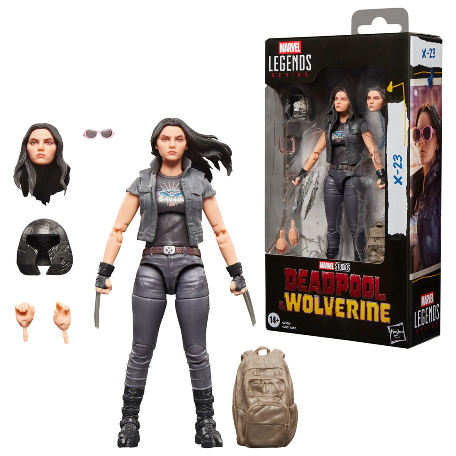 Marvel Legends Series Deadpool & Wolverine X-23 figúrka 15 cm produktová fotografia