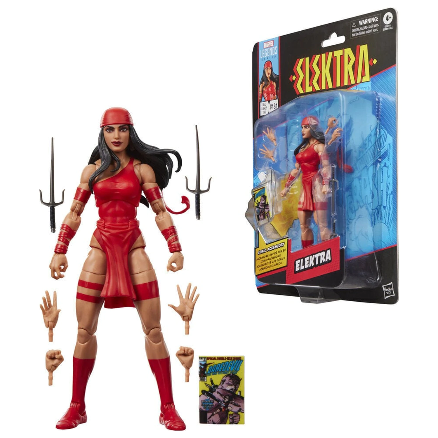 Marvel Legends Series figúrka Elektry 15cm produktová fotografia