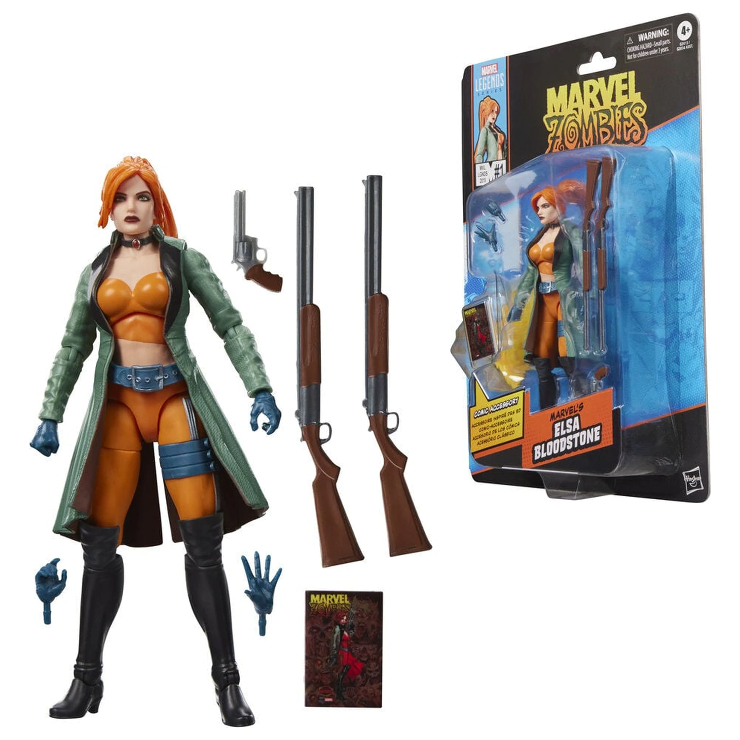 Marvel Legends Series Elsa Bloodstone Zombies figúrka 15cm produktová fotografia
