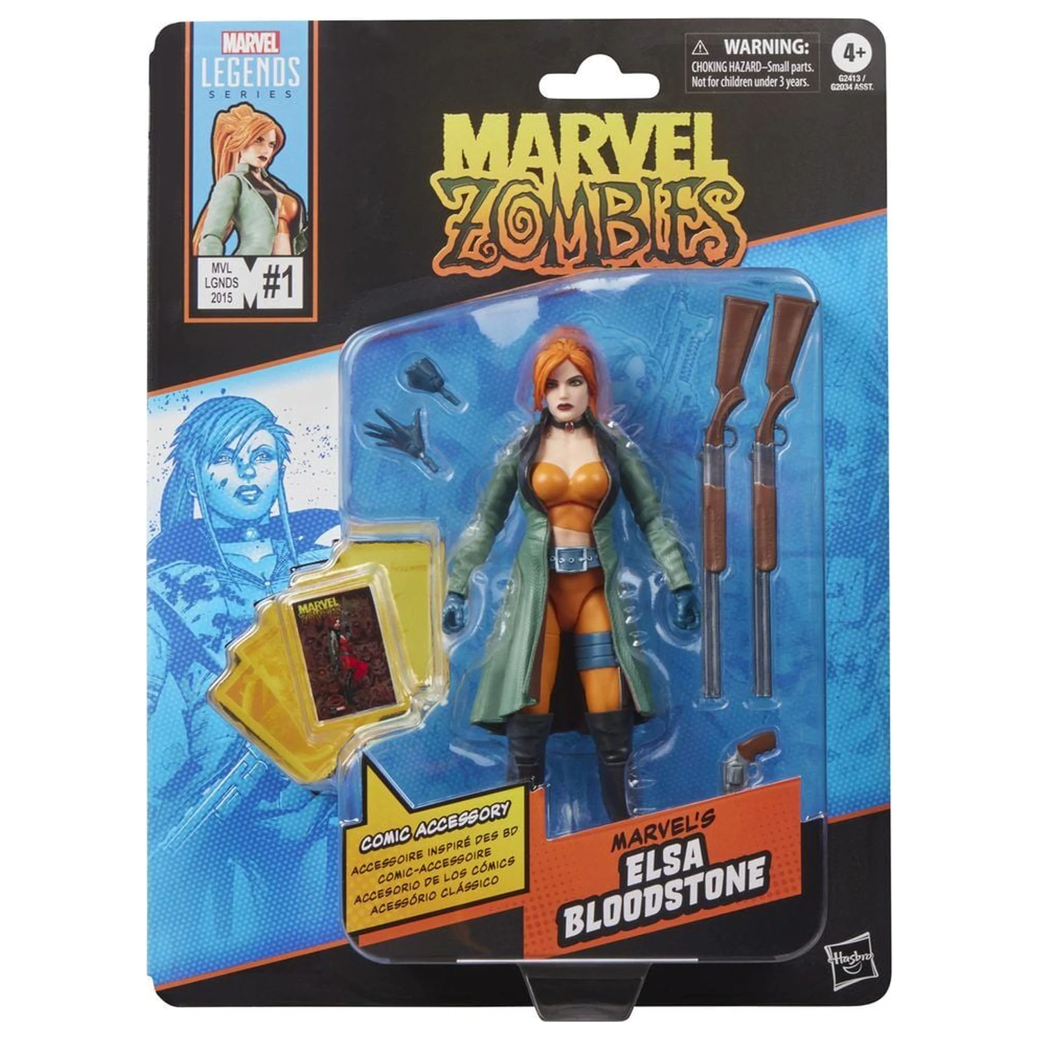 Marvel Legends Series Elsa Bloodstone Zombies figúrka 15cm produktová fotografia