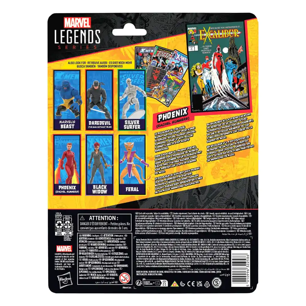 Marvel Legends Series Excalibur Phoenix Rachel Summers figúrka 15cm produktová fotografia