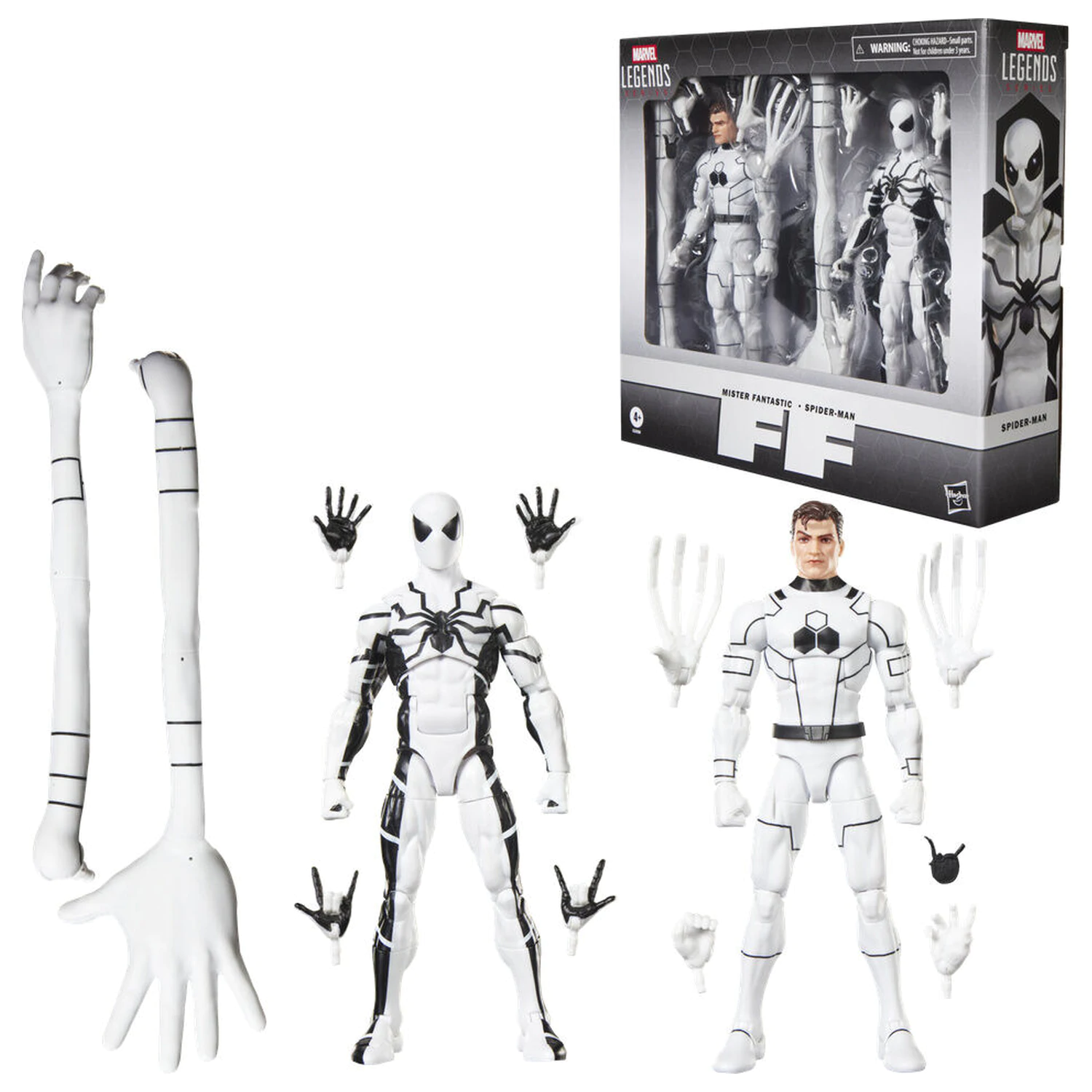 Marvel Legends Series Fantastic Four Mister Fantastic & Spiderman set 2 figúrky 15cm produktová fotografia