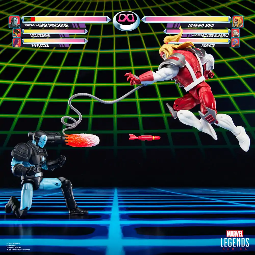Marvel Legends Series Gamerverse Marvel's War Machine vs Marvel's Omega Red blister 2 figúrok 15cm produktová fotografia