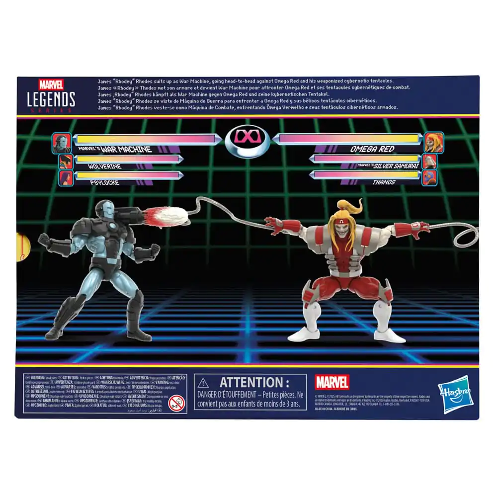 Marvel Legends Series Gamerverse Marvel's War Machine vs Marvel's Omega Red blister 2 figúrok 15cm produktová fotografia