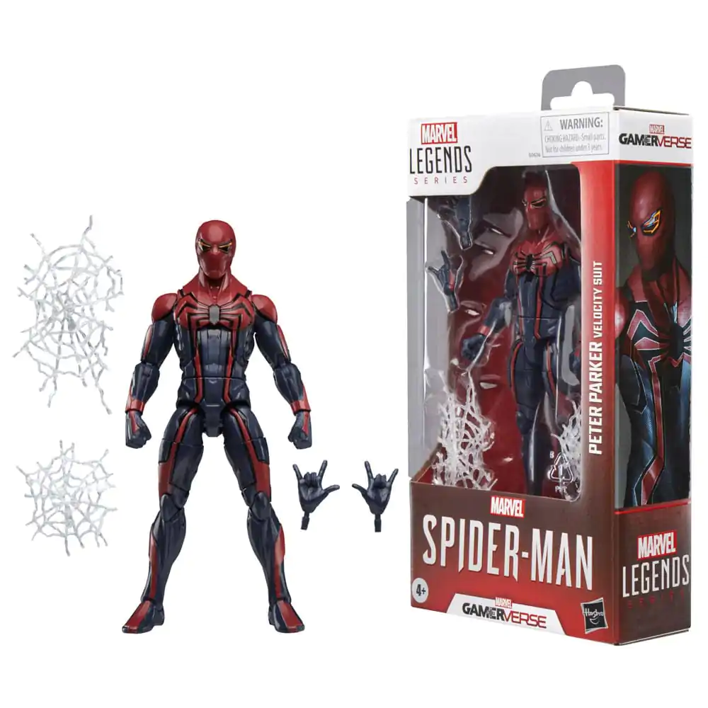 Marvel Legends Series Gamerverse Spider-Man Velocity Suit Peter Parker figúrka 15 cm produktová fotografia
