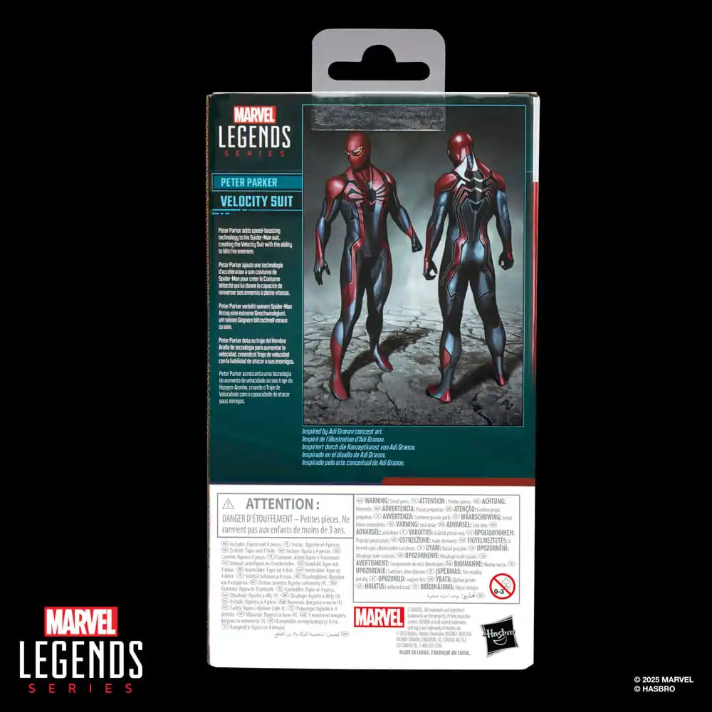 Marvel Legends Series Gamerverse Spider-Man Velocity Suit Peter Parker figúrka 15 cm produktová fotografia
