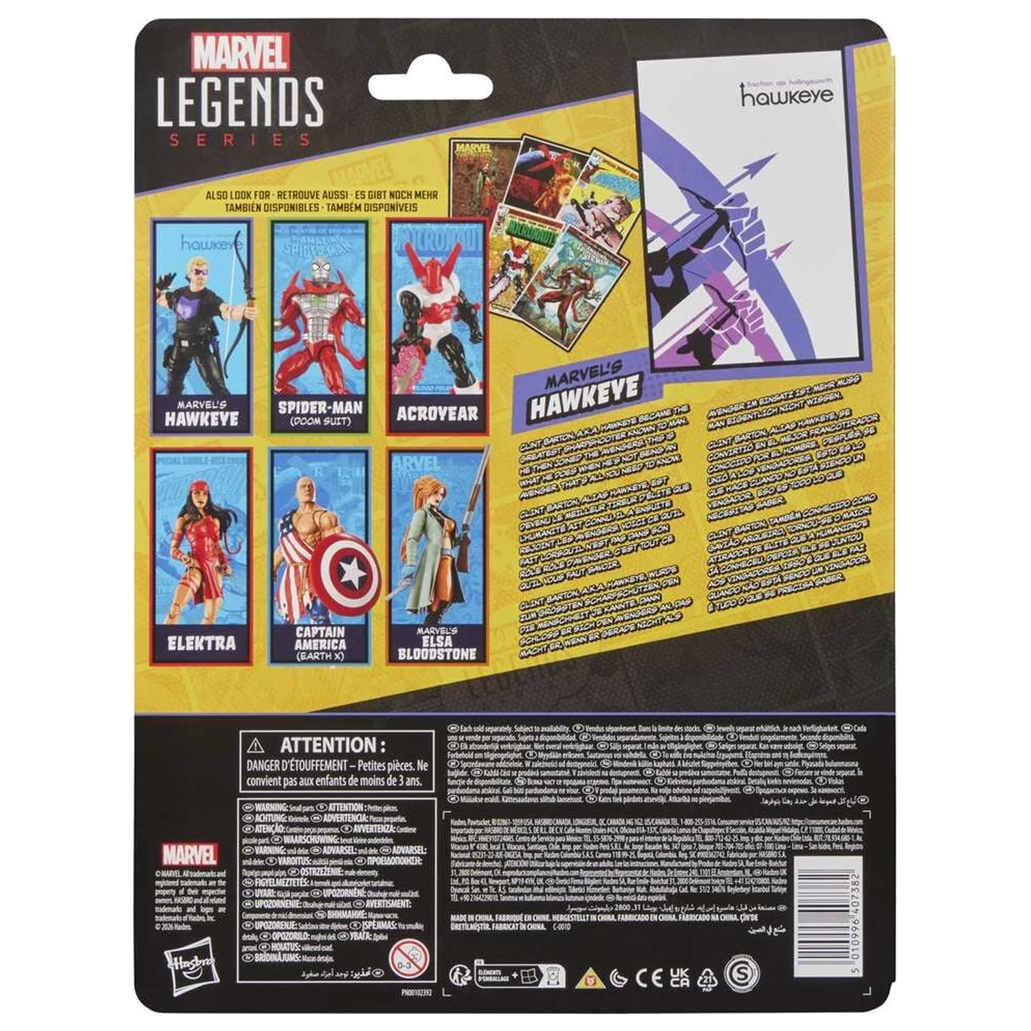 Marvel Legends Series Hawkeye figúrka 15cm produktová fotografia