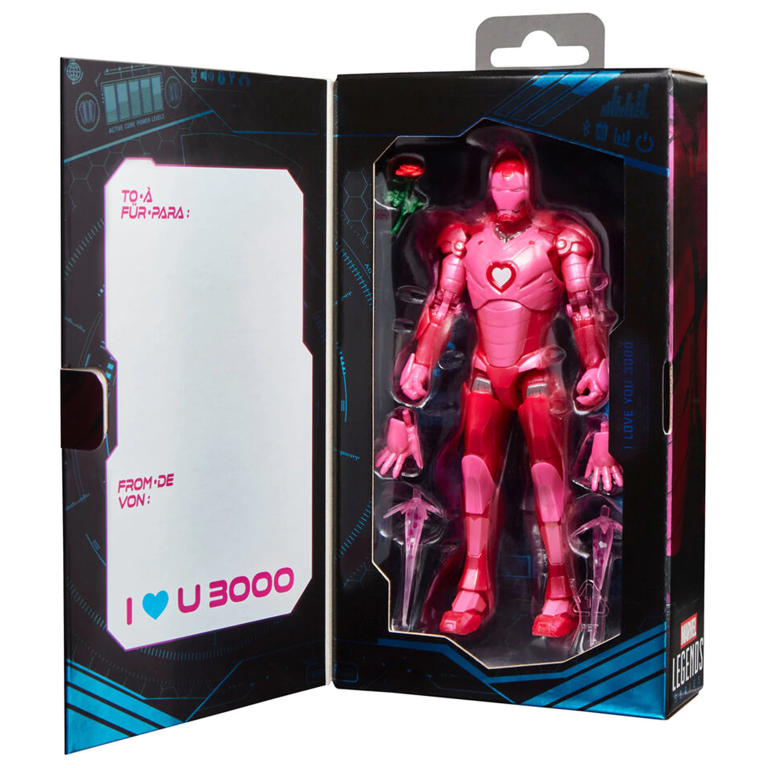 Marvel Legends Series I Love You 3000 Iron Man figúrka 15cm produktová fotografia