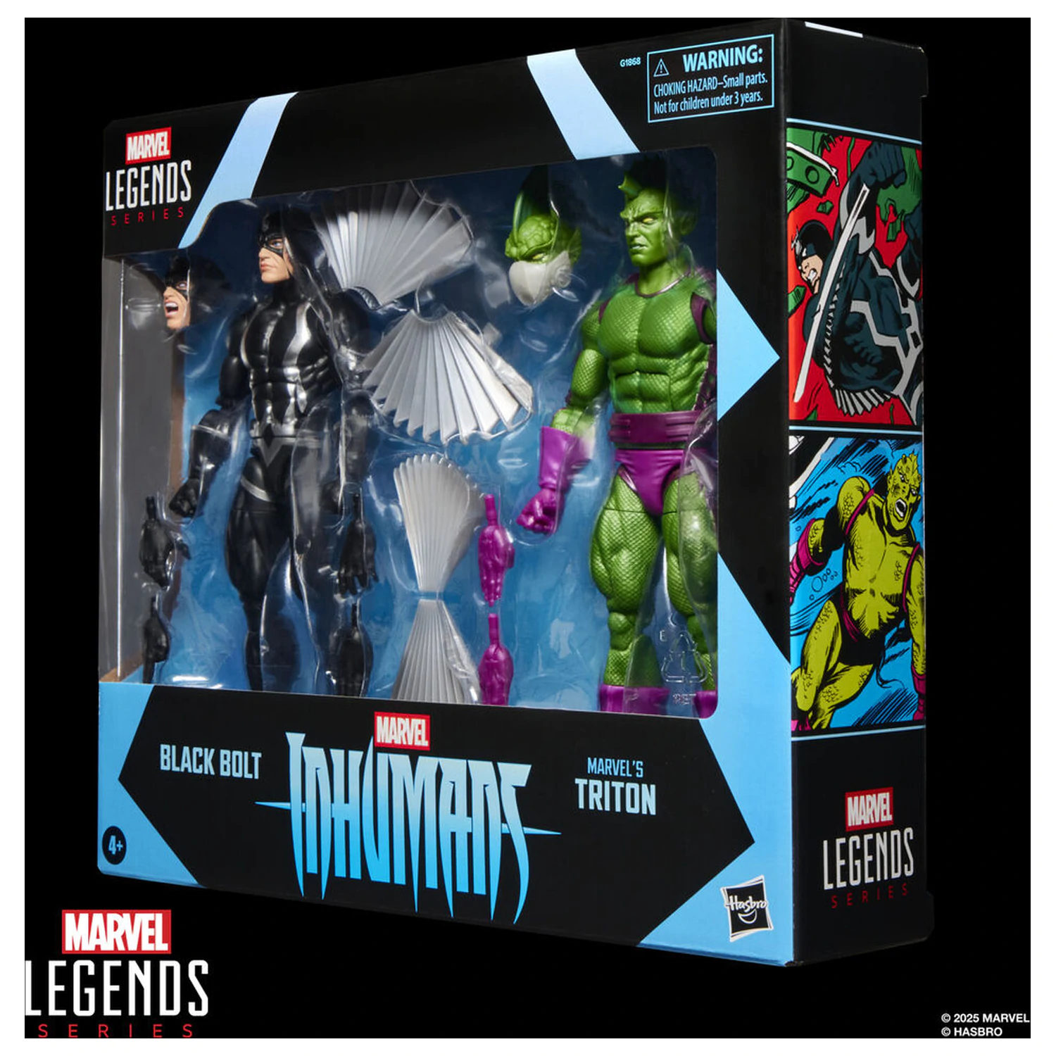 Marvel Legends Series Inhumans Black Bolt & Triton balenie 2 figúriek 15cm produktová fotografia