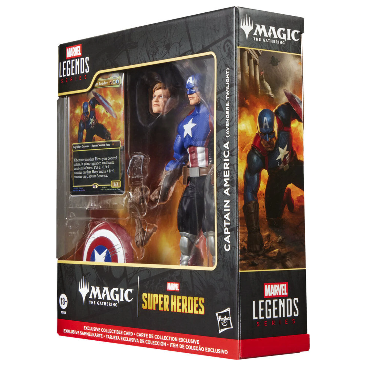 Marvel Legends Series Magic The Gathering Captain America Avengers Twilight figúrka 15cm produktová fotografia