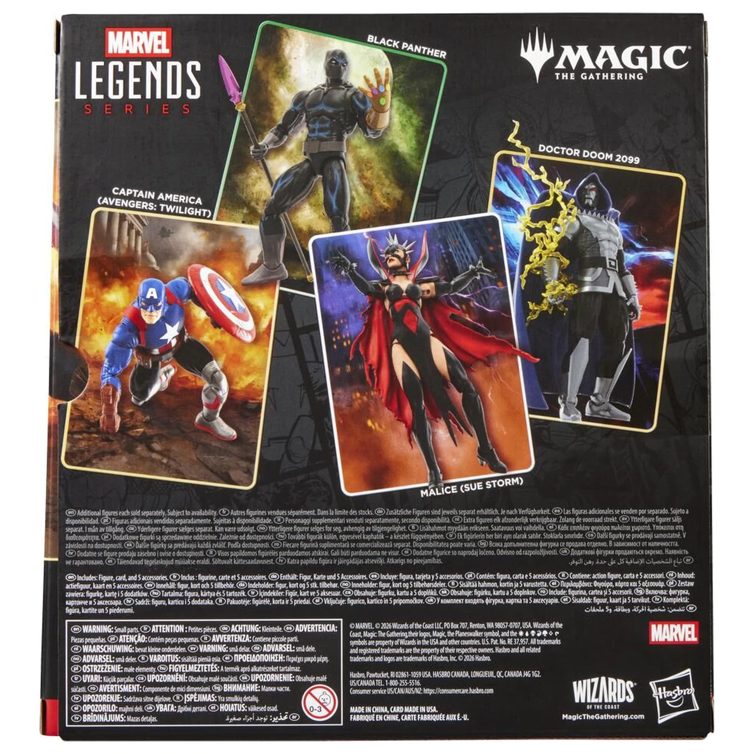 Marvel Legends Series Magic The Gathering Captain America Avengers Twilight figúrka 15cm produktová fotografia