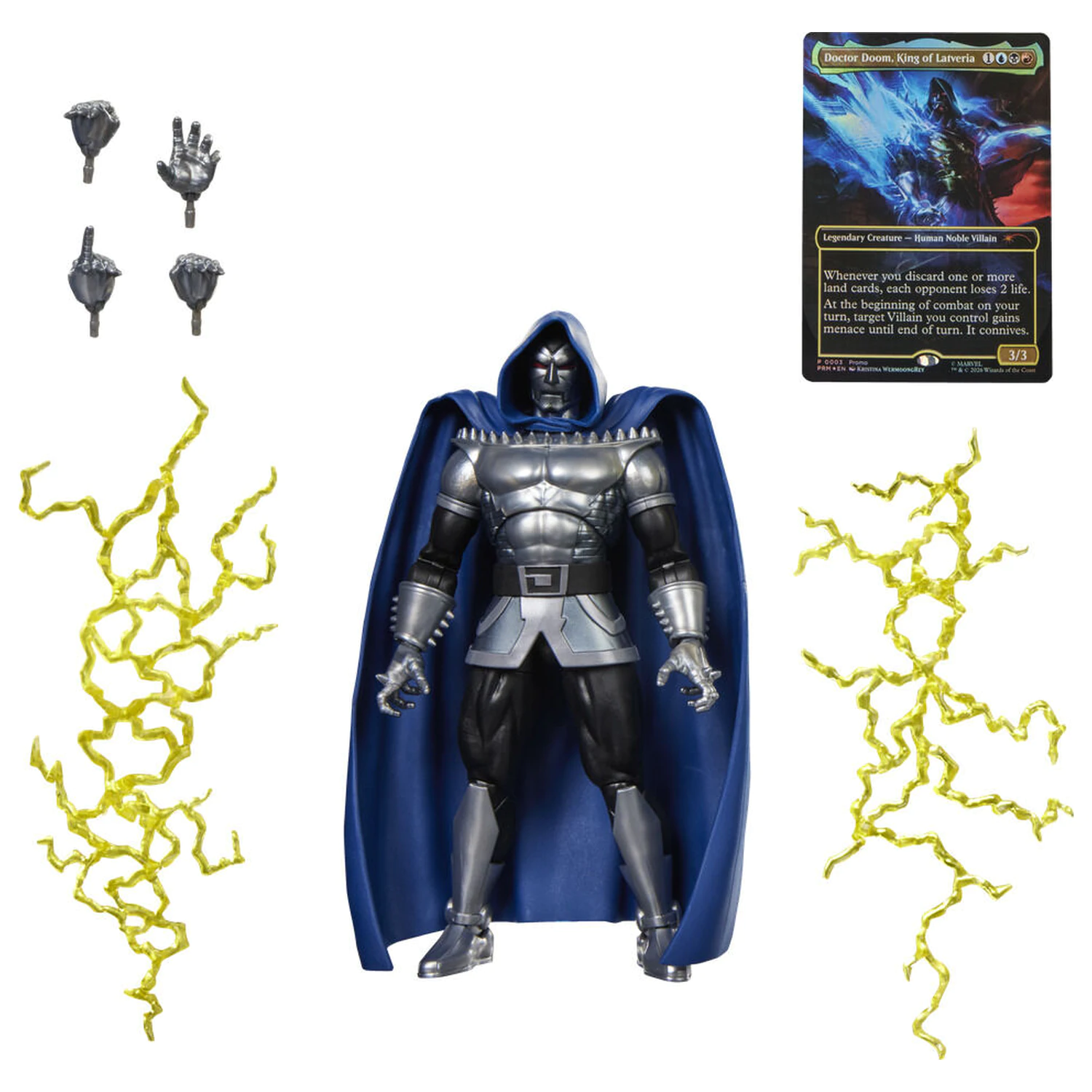 Marvel Legends Series Magic The Gathering Doctor Doom 2099 figúrka 15cm produktová fotografia