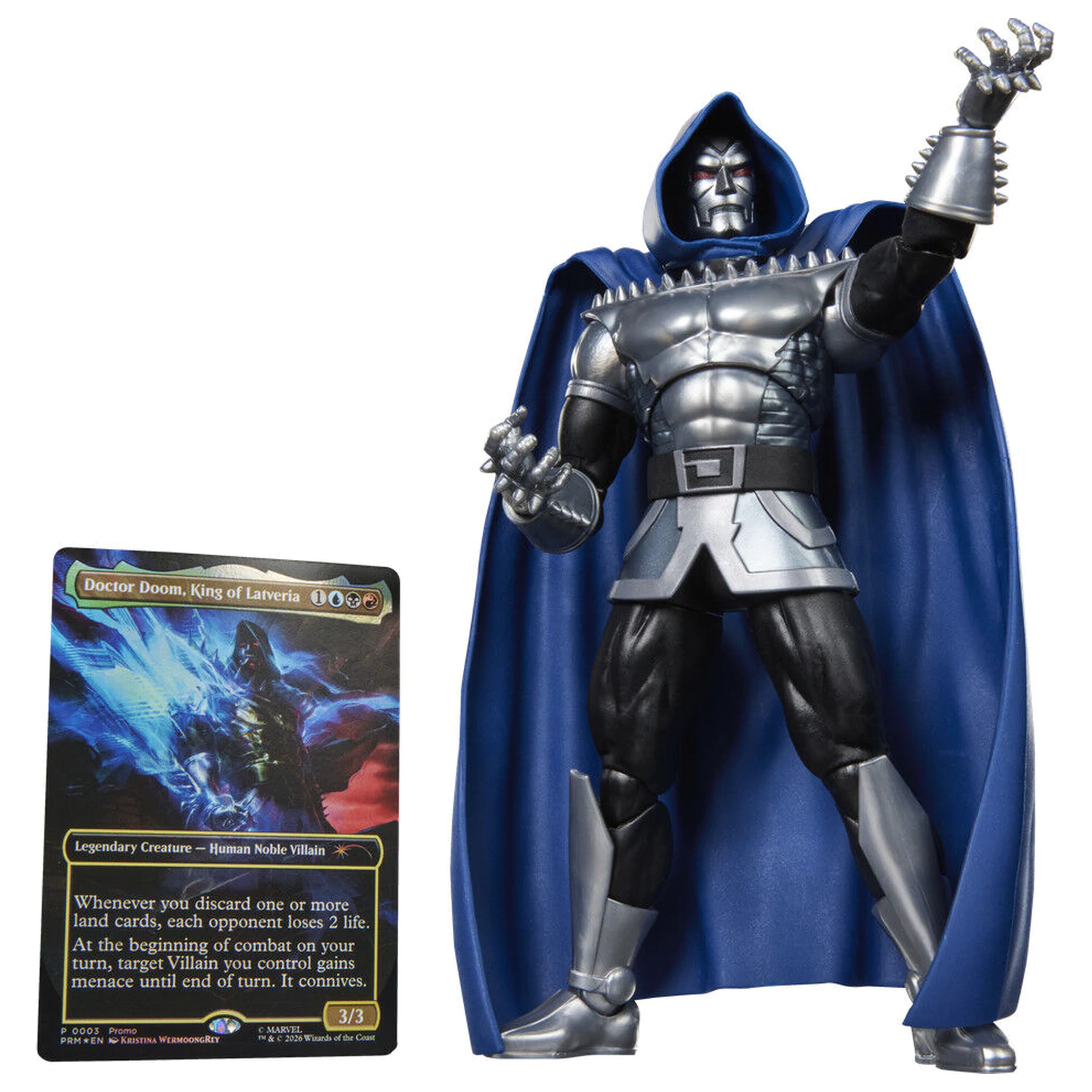 Marvel Legends Series Magic The Gathering Doctor Doom 2099 figúrka 15cm produktová fotografia