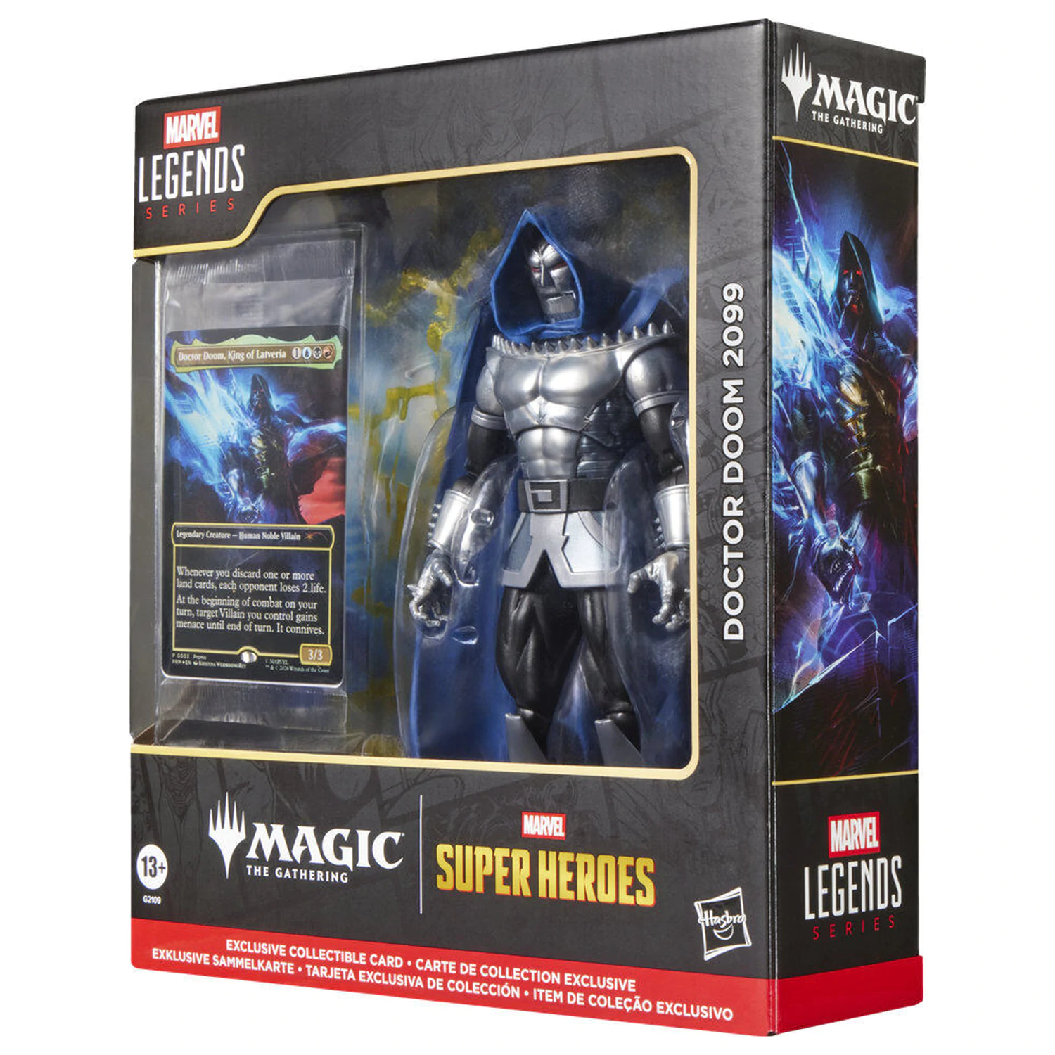 Marvel Legends Series Magic The Gathering Doctor Doom 2099 figúrka 15cm produktová fotografia