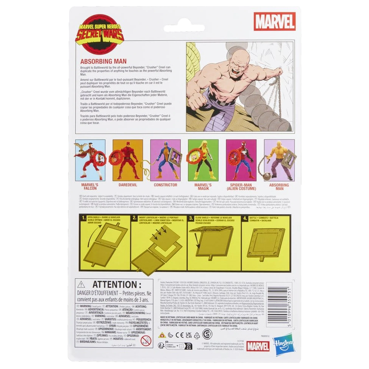 Marvel Legends Series Secret Wars Absorbing figúrka 15cm produktová fotografia