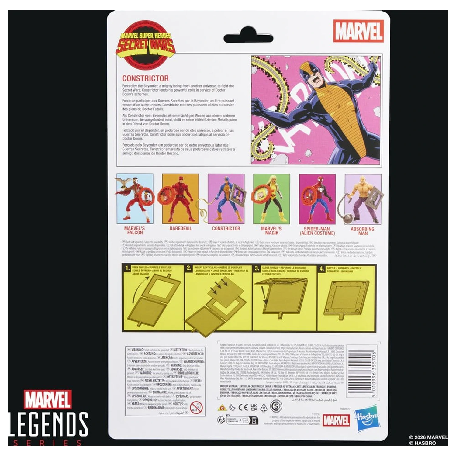 Marvel Legends Series Secret Wars Constrictor figúrka 15 cm produktová fotografia