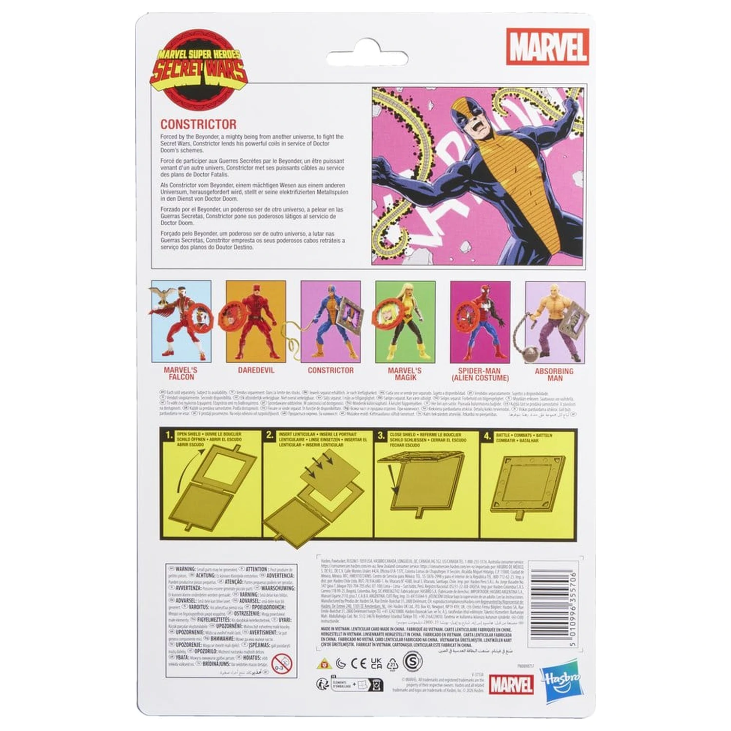 Marvel Legends Series Secret Wars Constrictor figúrka 15 cm produktová fotografia