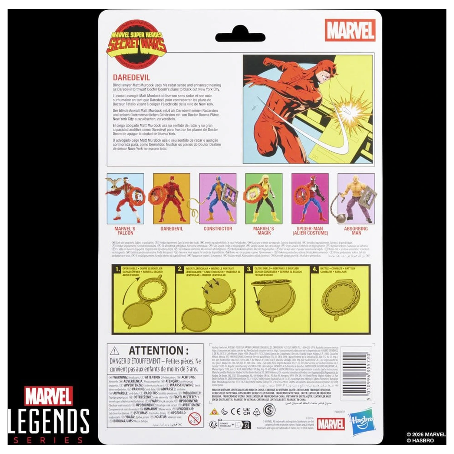 Marvel Legends Series Secret Wars Daredevil figúrka 15 cm produktová fotografia