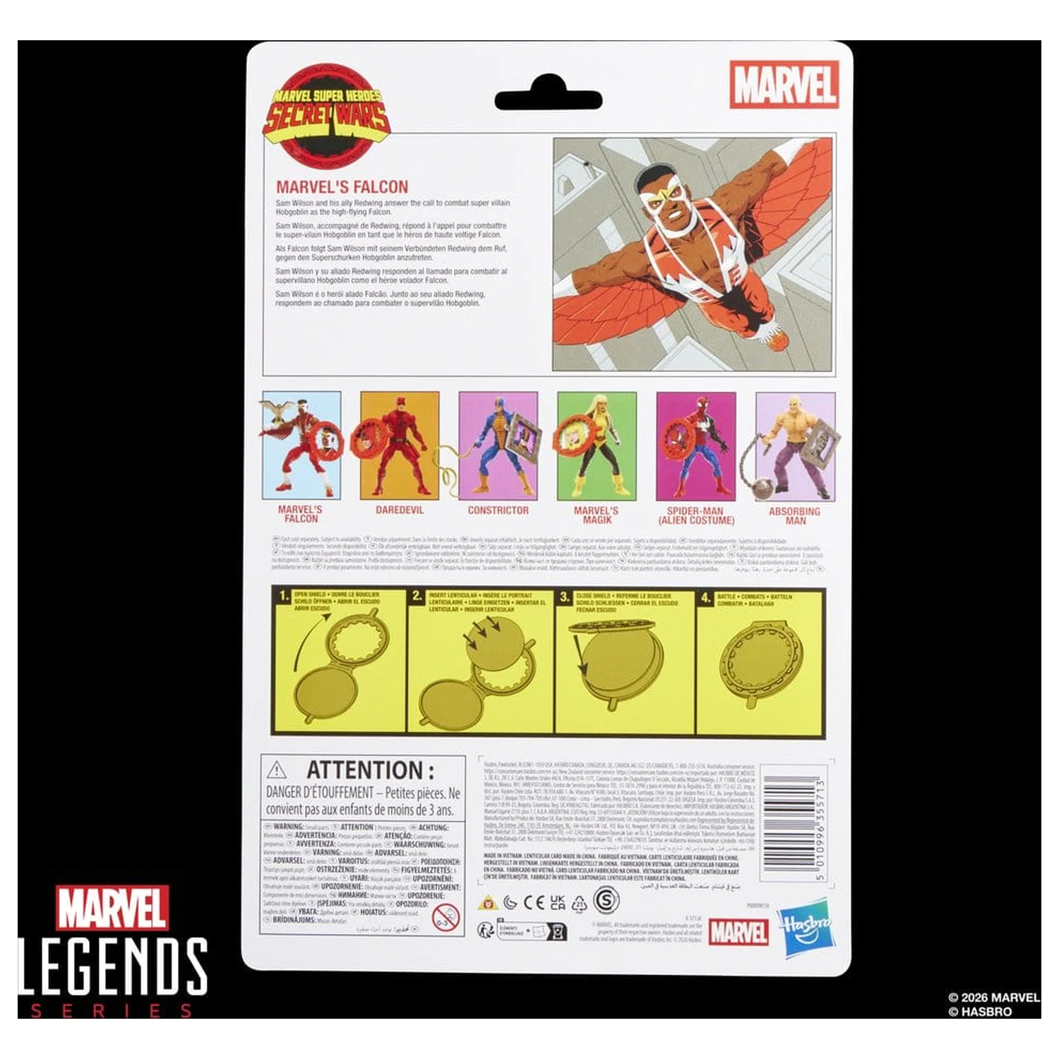 Marvel Legends Series Secret Wars Marvel's Falcon figúrka 15 cm produktová fotografia