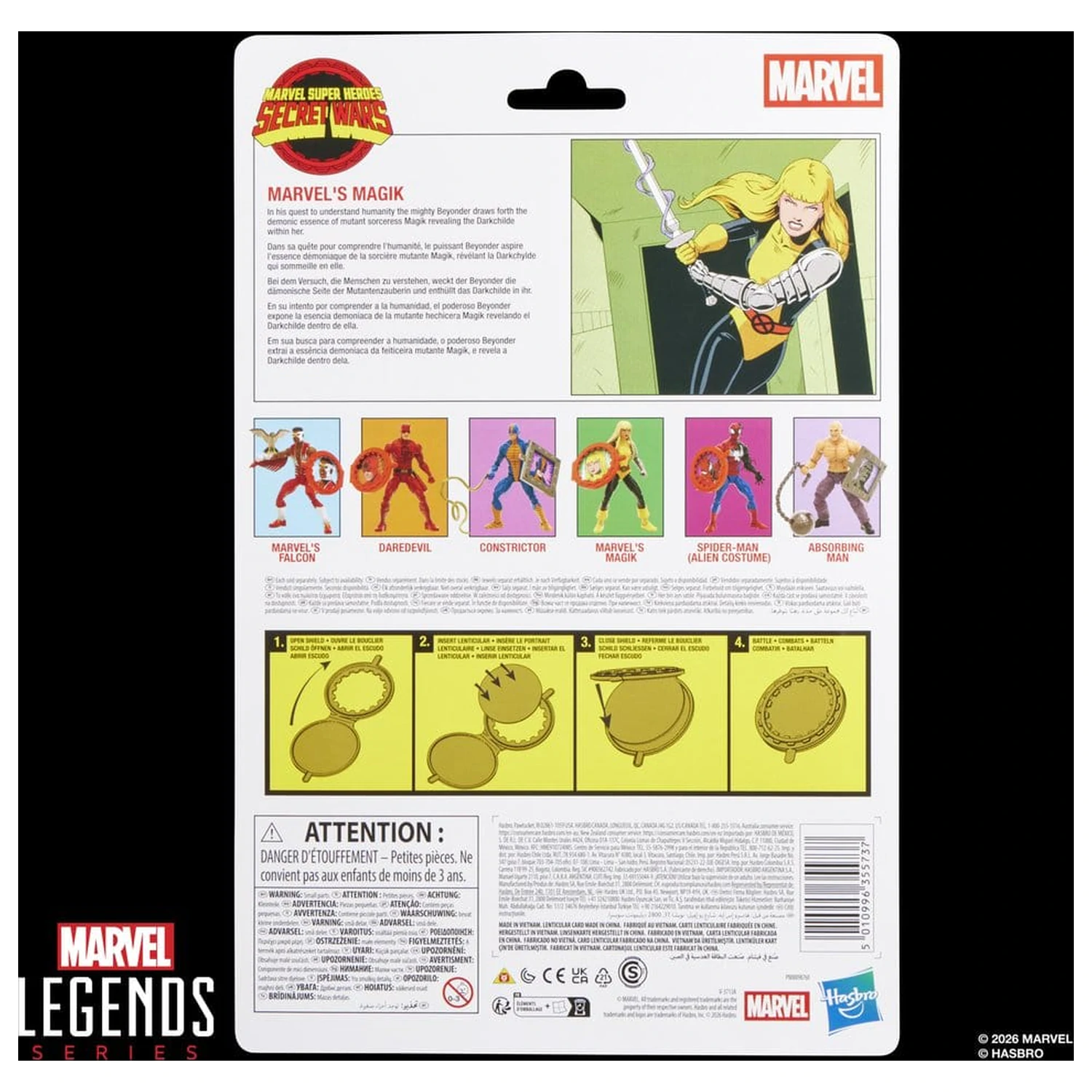 Marvel Legends Series Secret Wars Marvel's Magik figúrka 15cm produktová fotografia