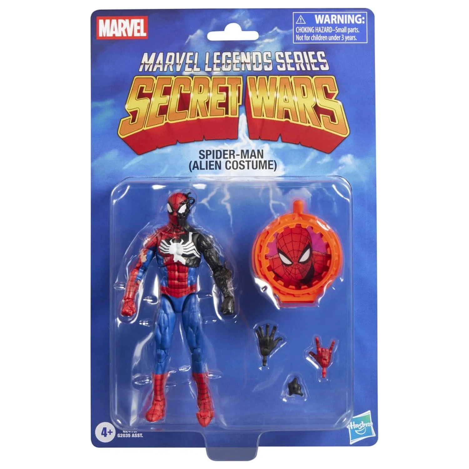 Marvel Legends Series Secret Wars Spiderman Alien Costume figúrka 15 cm produktová fotografia