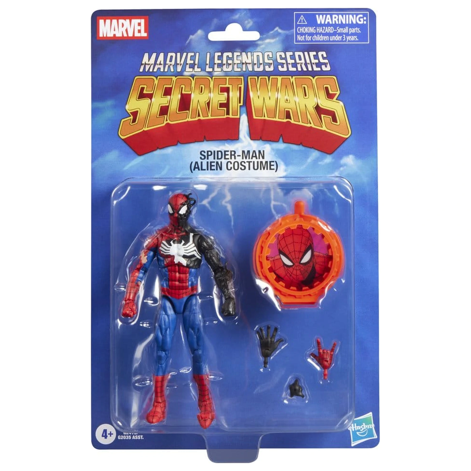 Marvel Legends Series Secret Wars Spiderman Alien Costume figúrka 15 cm produktová fotografia