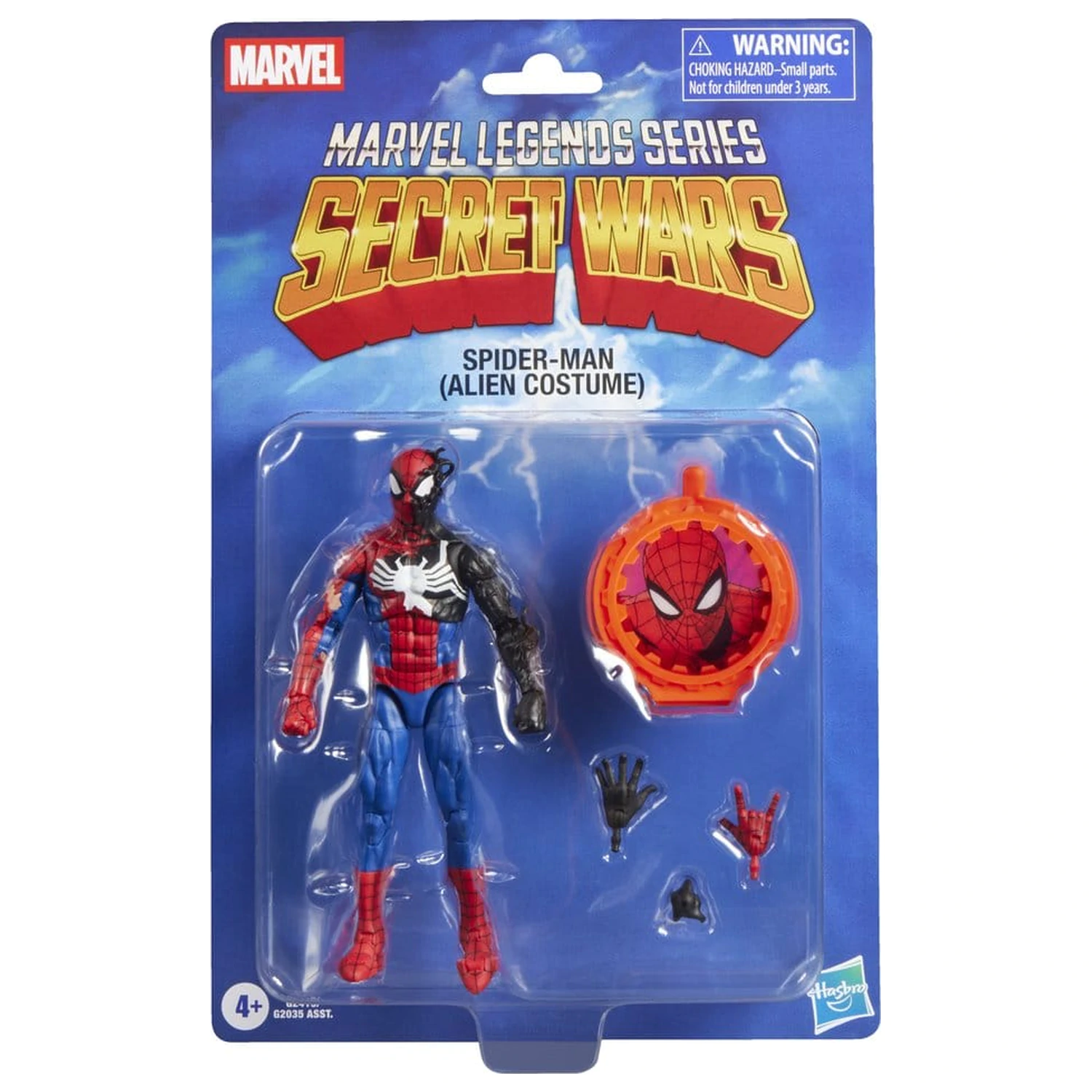 Marvel Legends Series Secret Wars Spiderman Alien Costume figúrka 15 cm produktová fotografia