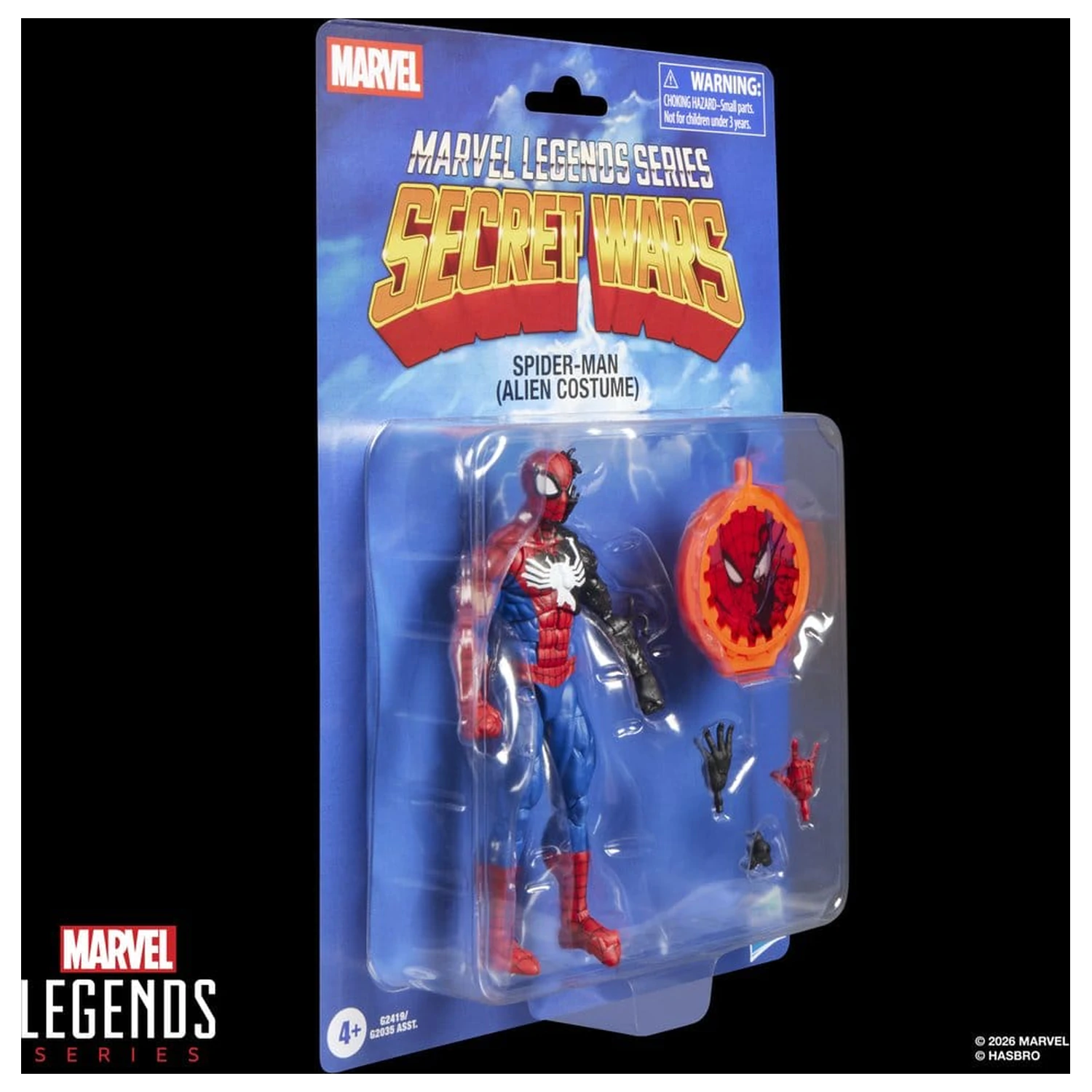 Marvel Legends Series Secret Wars Spiderman Alien Costume figúrka 15 cm produktová fotografia