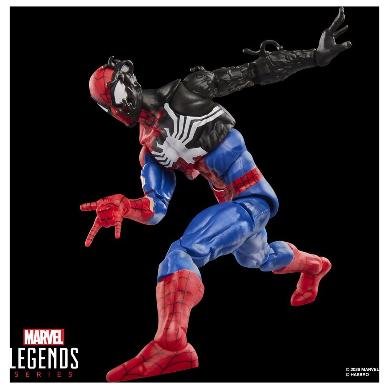 Marvel Legends Series Secret Wars Spiderman Alien Costume figúrka 15 cm produktová fotografia