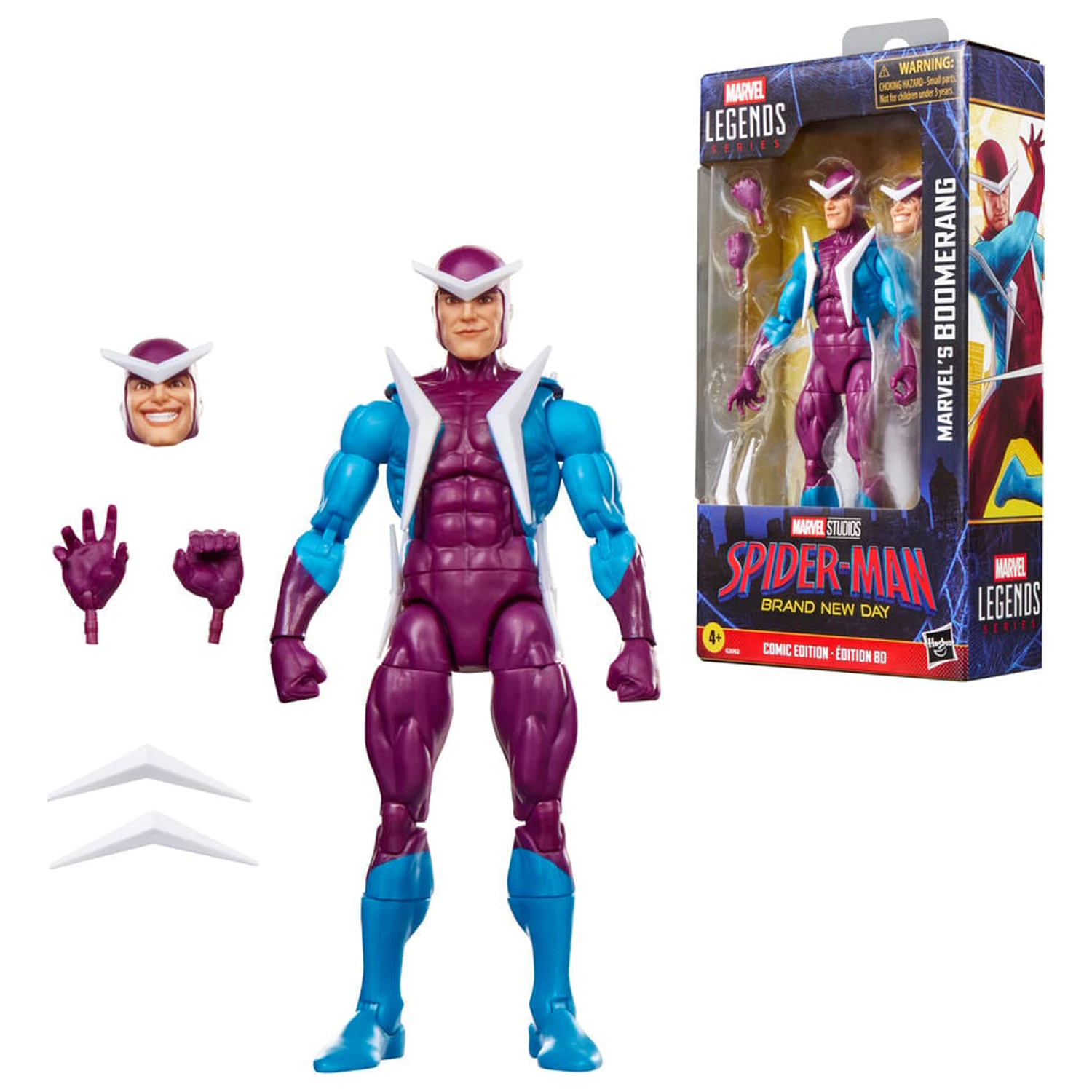 Marvel Legends Series Spider-Man Brand New Day Marvel's Boomerang figúrka 15 cm produktová fotografia