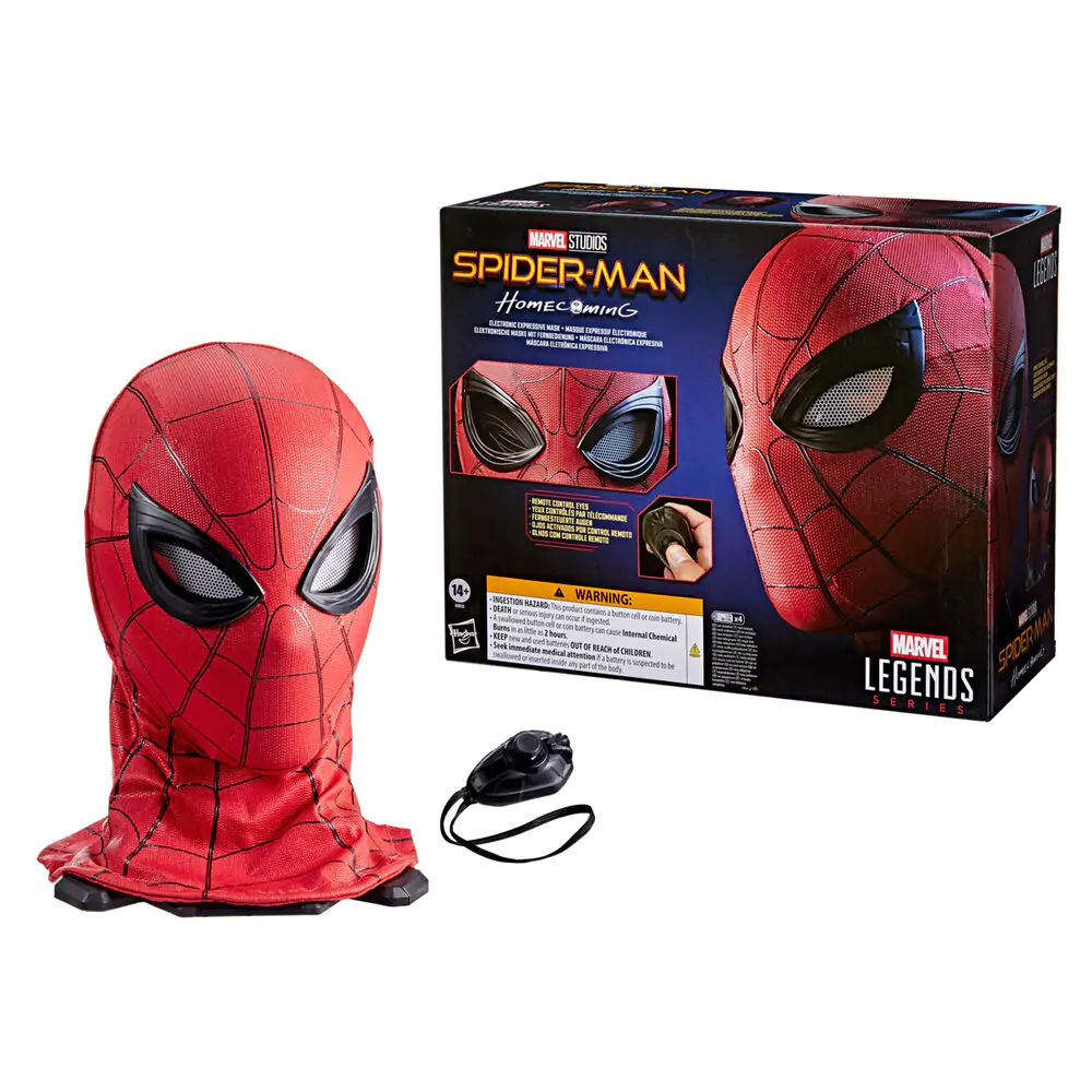 Marvel Legends Series Spider-Man: Homecoming elektronická maska produktová fotografia