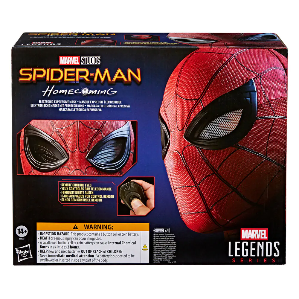 Marvel Legends Series Spider-Man: Homecoming elektronická maska produktová fotografia