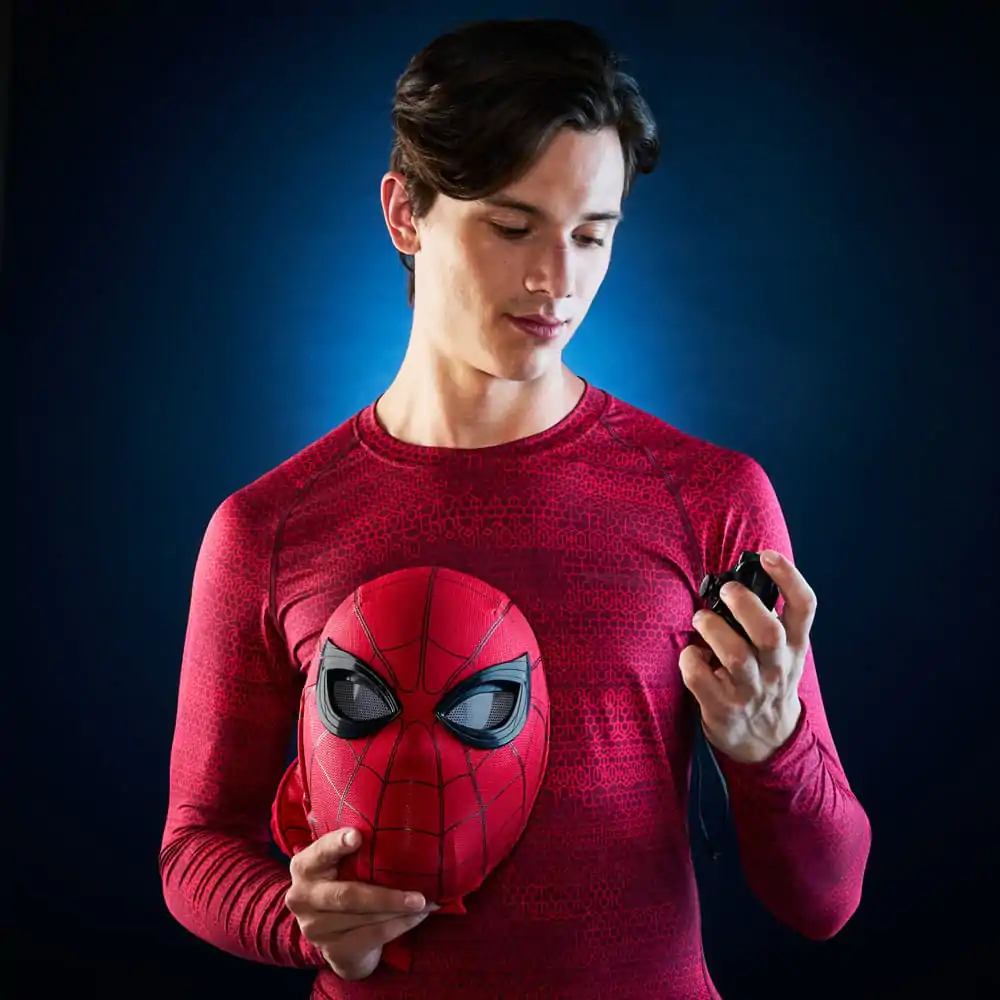 Marvel Legends Series Spider-Man: Homecoming elektronická maska produktová fotografia