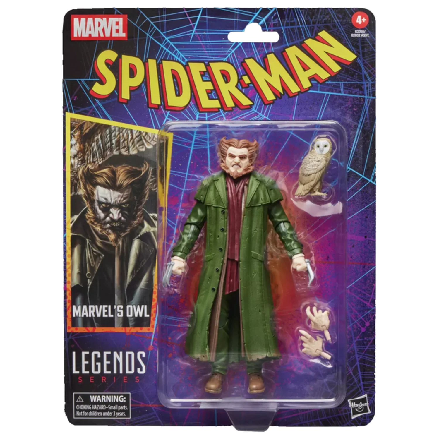 Marvel Legends Series Spider-Man Owl figúrka 15 cm produktová fotografia