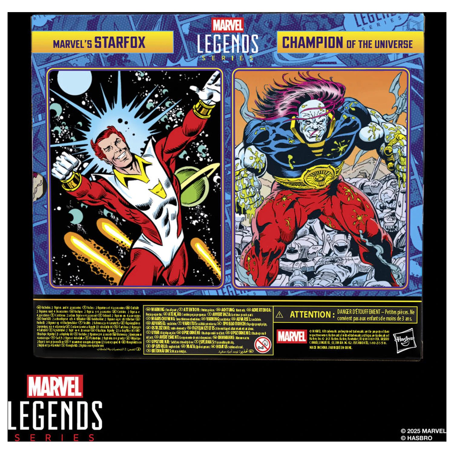 Marvel Legends Series Starfox & Champion of the Universe balenie 2 figúrky 15cm produktová fotografia