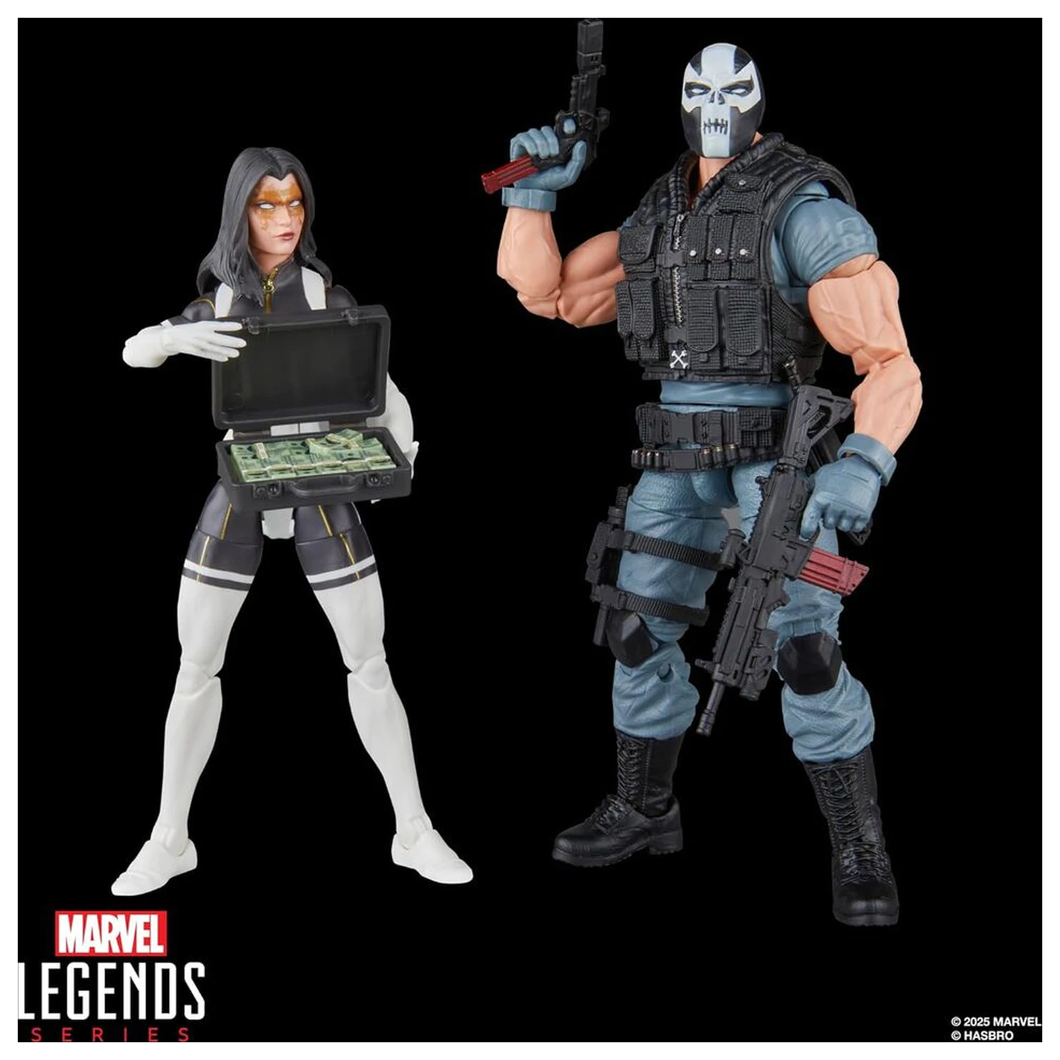 Marvel Legends Series Super Villains Madame Masque & Crossbones balenie 2 figúrky 15cm produktová fotografia