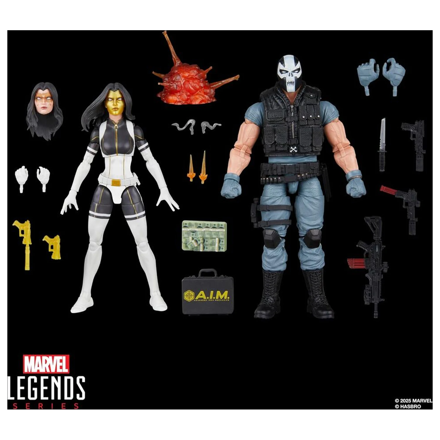 Marvel Legends Series Super Villains Madame Masque & Crossbones balenie 2 figúrky 15cm produktová fotografia
