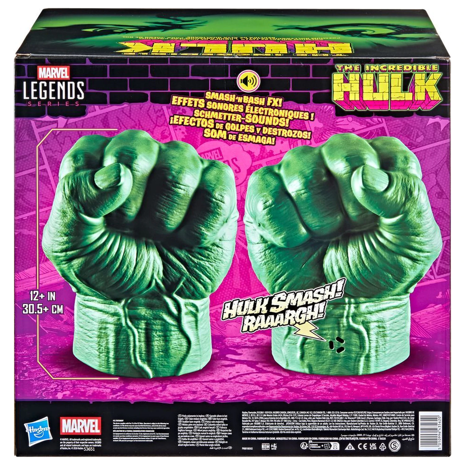 Marvel Legends Series The Incredible Hulk prémiové kĺby produktová fotografia