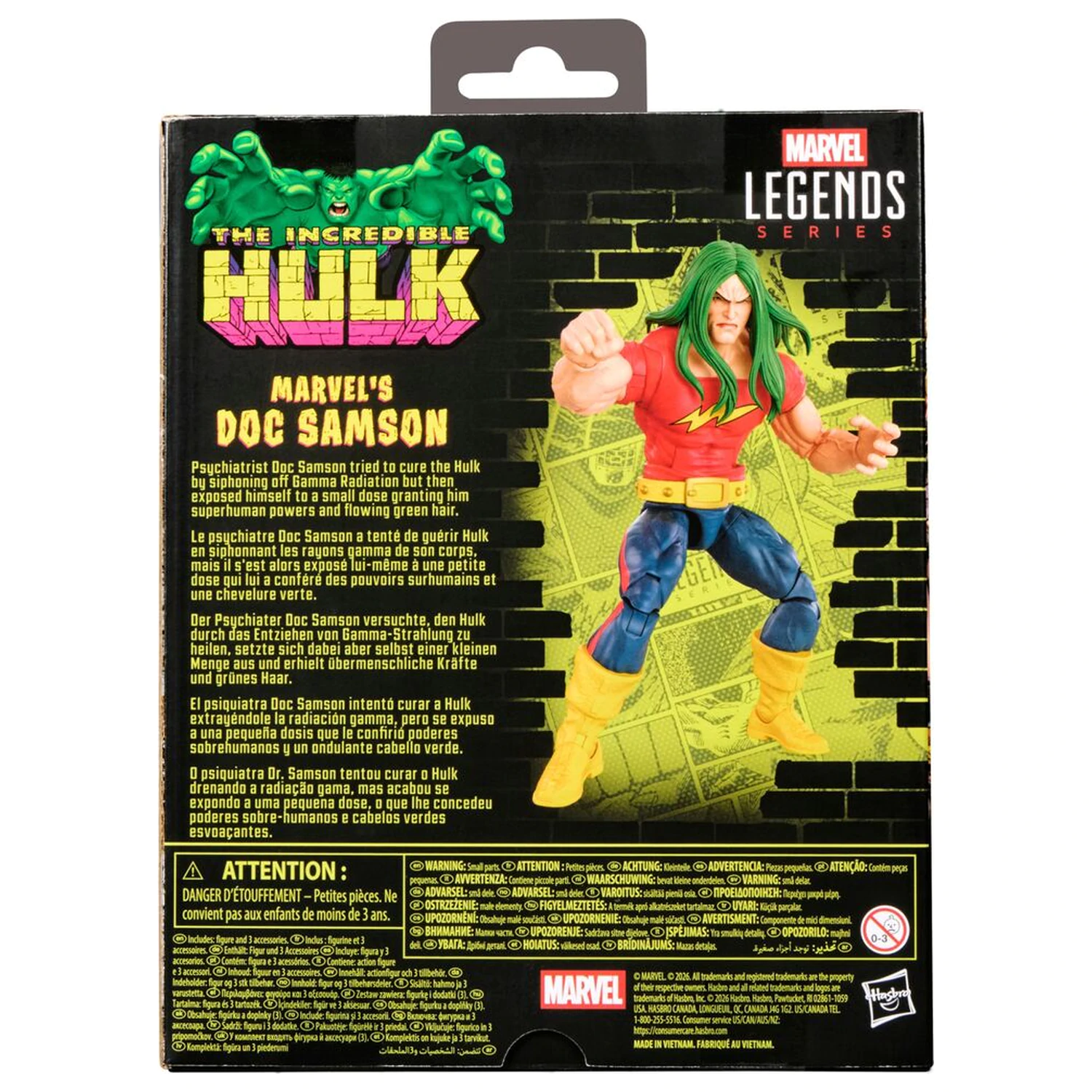 Marvel Legends Series The Incredible Hulk Marvels DOC Samson figúrka 15 cm produktová fotografia
