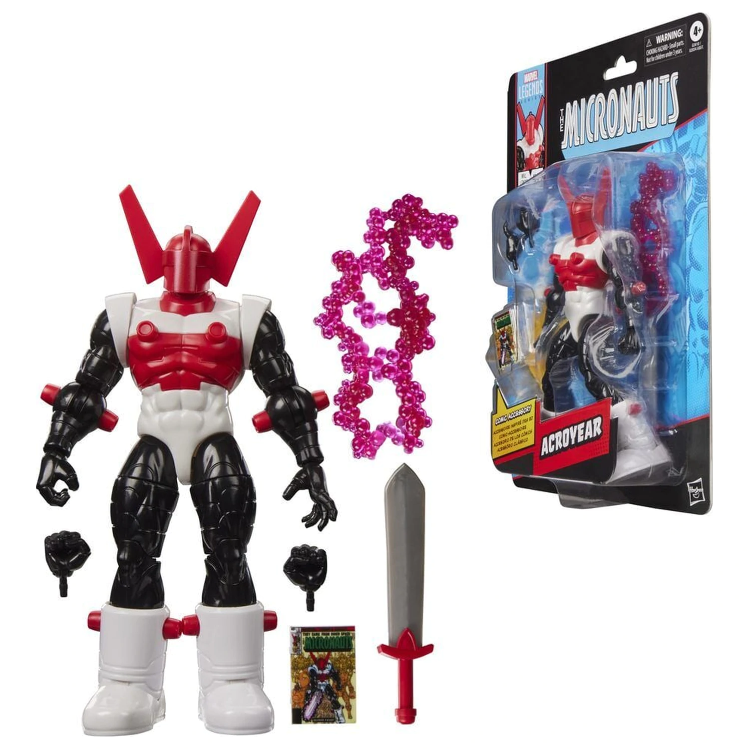 Marvel Legends Series The Micronauts figúrka Acroyear 15cm produktová fotografia