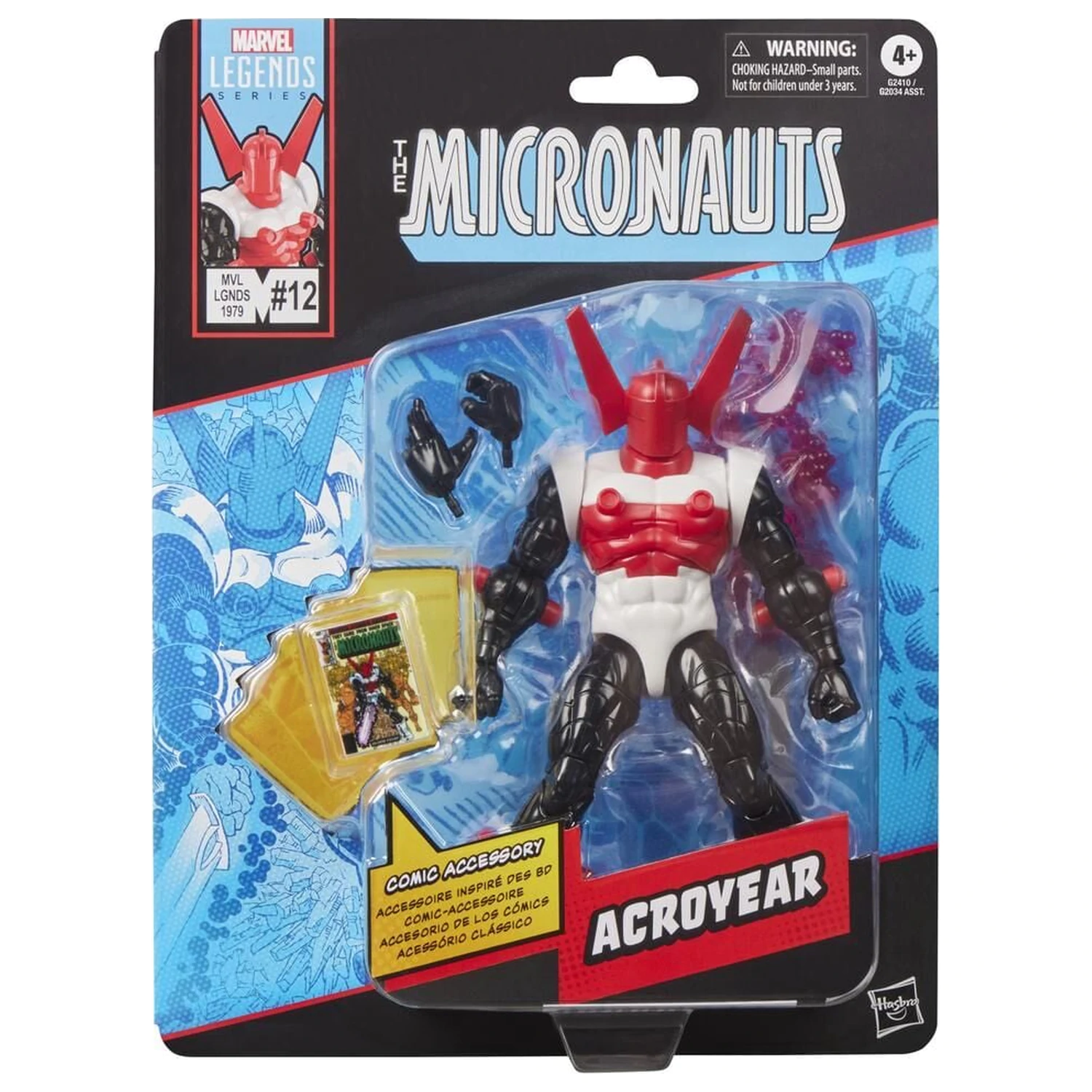 Marvel Legends Series The Micronauts figúrka Acroyear 15cm produktová fotografia