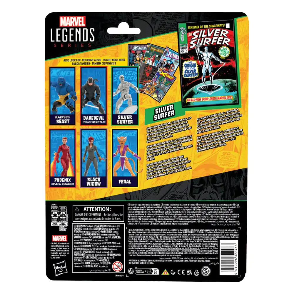 Marvel Legends Series The Silver Surfer - figúrka Silver Surfer 15 cm produktová fotografia