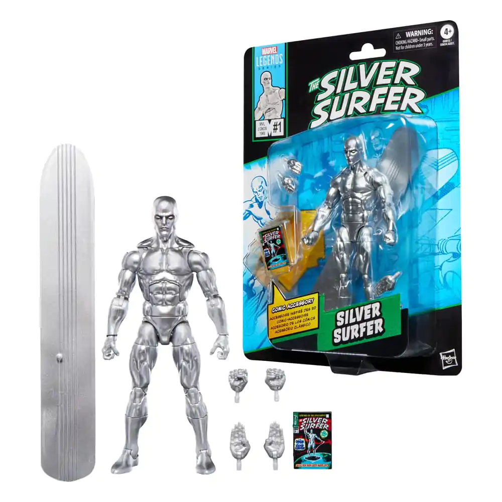 Marvel Legends Series The Silver Surfer - figúrka Silver Surfer 15 cm produktová fotografia