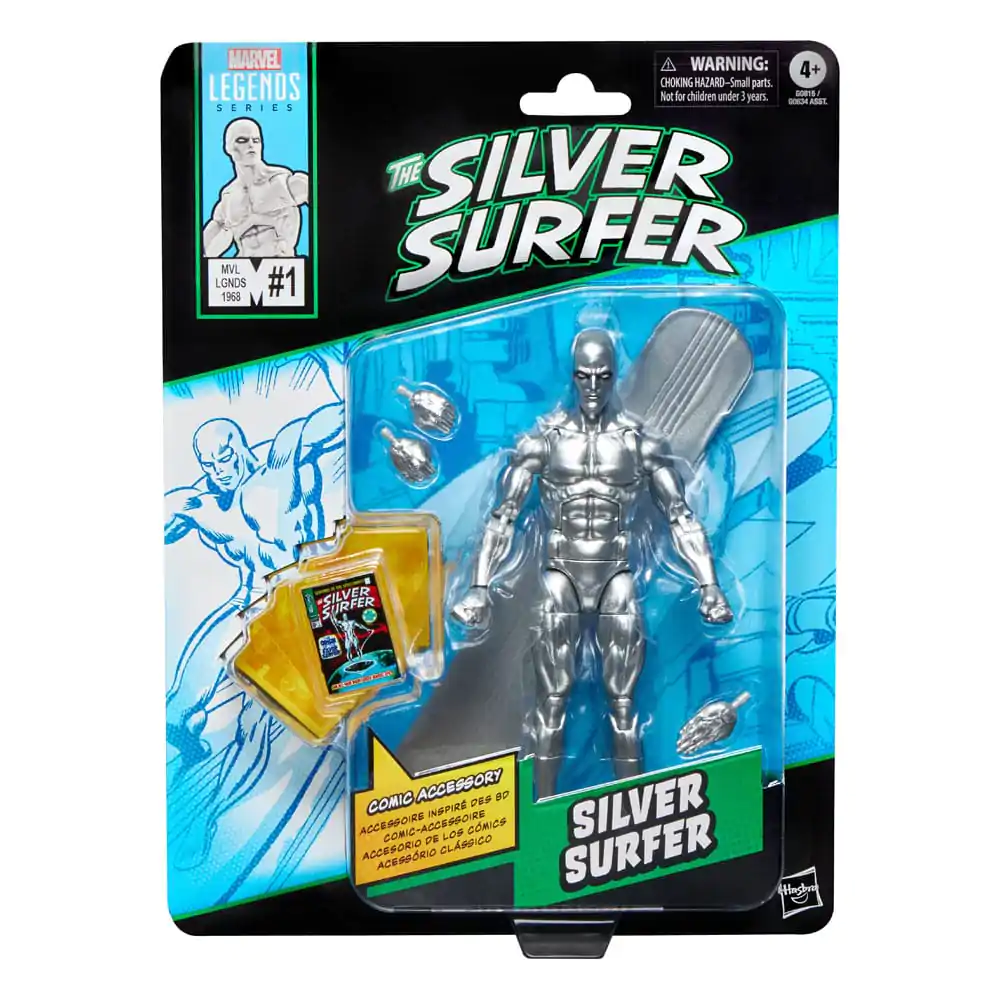 Marvel Legends Series The Silver Surfer - figúrka Silver Surfer 15 cm produktová fotografia