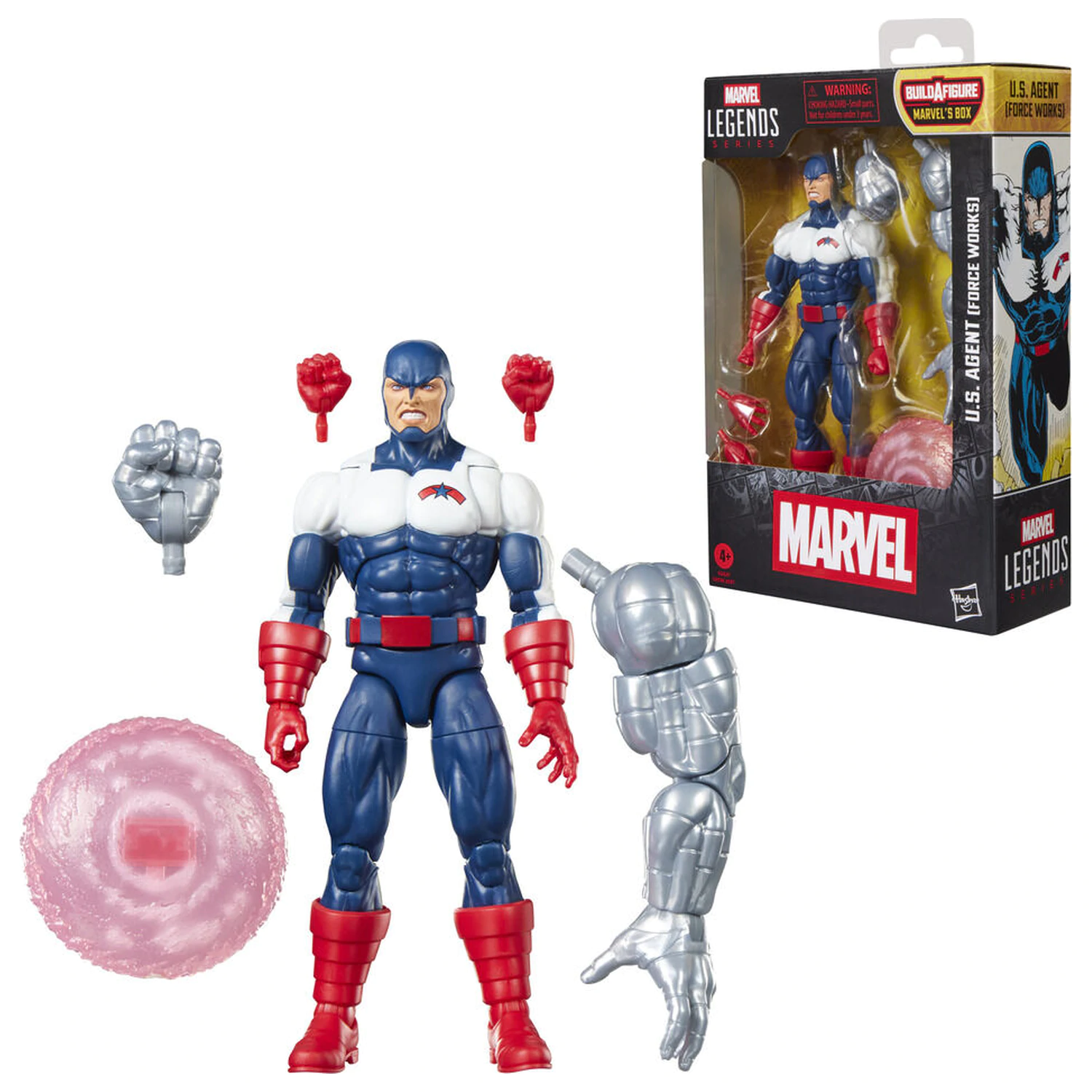 Marvel Legends Series U.S. AGENT Force Works figúrka 15 cm produktová fotografia