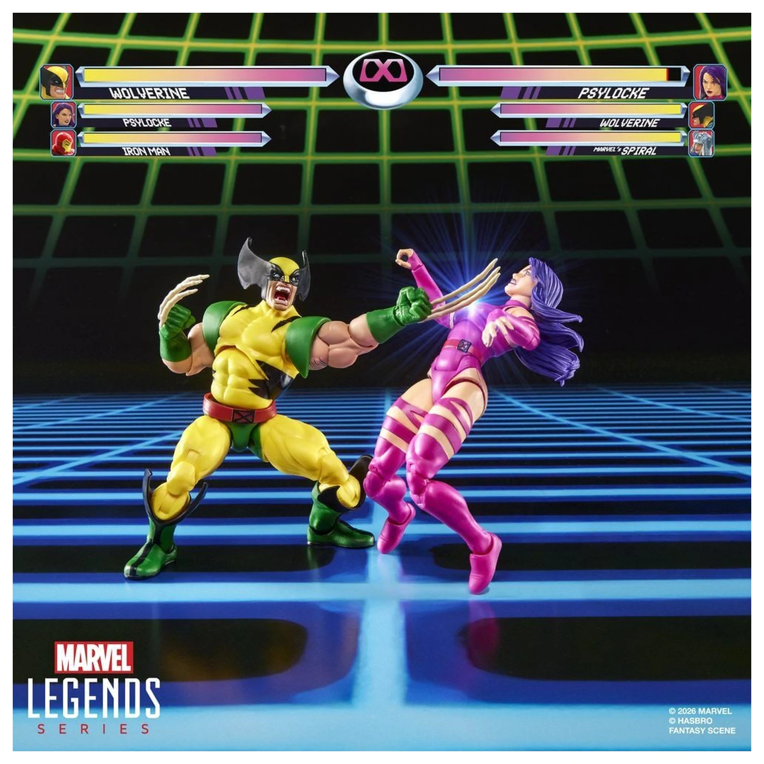 Marvel Legends Series Wolverine Vs Psylocke balenie 2 figúrky 15cm produktová fotografia